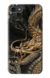 iPhone 7, 8, SE (2020), SE2 Hard Case Gold Dragon