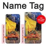 iPhone 7, 8, SE (2020), SE2 Hard Case Van Gogh Cafe Terrace with custom name