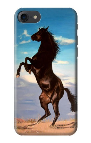iPhone 7, 8, SE (2020), SE2 Hard Case Wild Black Horse