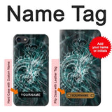 iPhone 7, 8, SE (2020), SE2 Hard Case Digital Chinese Dragon with custom name