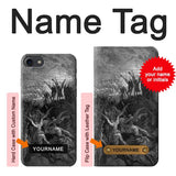 iPhone 7, 8, SE (2020), SE2 Hard Case Gustave Dore Paradise Lost with custom name