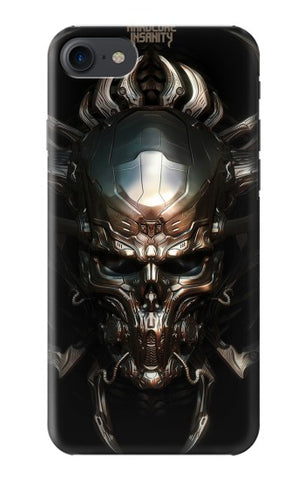 iPhone 7, 8, SE (2020), SE2 Hard Case Hardcore Insanity Metal Skull