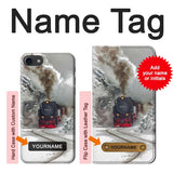 iPhone 7, 8, SE (2020), SE2 Hard Case Steam Train with custom name