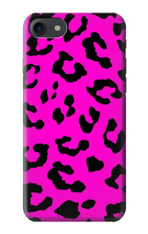 iPhone 7, 8, SE (2020), SE2 Hard Case Pink Leopard Pattern