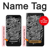 iPhone 7, 8, SE (2020), SE2 Hard Case Dragon Tattoo with custom name