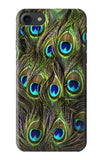 iPhone 7, 8, SE (2020), SE2 Hard Case Peacock Feather