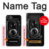 iPhone 7, 8, SE (2020), SE2 Hard Case Vintage Camera with custom name