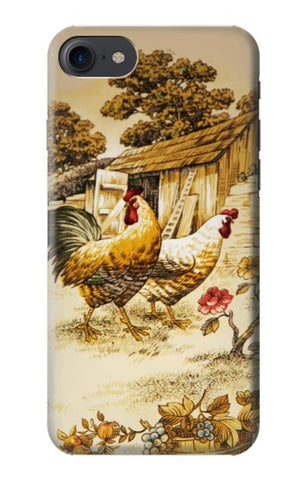 iPhone 7, 8, SE (2020), SE2 Hard Case French Country Chicken