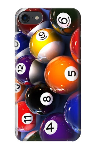 iPhone 7, 8, SE (2020), SE2 Hard Case Billiard Pool Ball