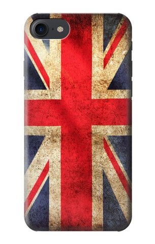 iPhone 7, 8, SE (2020), SE2 Hard Case British UK Vintage Flag