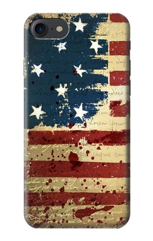 iPhone 7, 8, SE (2020), SE2 Hard Case Old American Flag