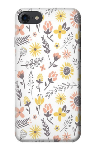 iPhone 7, 8, SE (2020), SE2 Hard Case Pastel Flowers Pattern