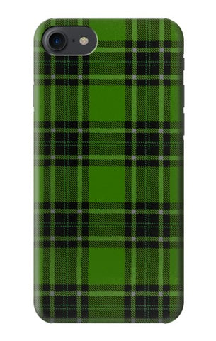 iPhone 7, 8, SE (2020), SE2 Hard Case Tartan Green Pattern
