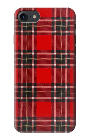 iPhone 7, 8, SE (2020), SE2 Hard Case Tartan Red Pattern