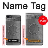 iPhone 7, 8, SE (2020), SE2 Hard Case Thor Hammer with custom name
