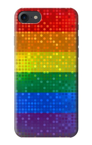 iPhone 7, 8, SE (2020), SE2 Hard Case Rainbow Gay LGBT Pride Flag