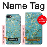 iPhone 7, 8, SE (2020), SE2 Hard Case Vincent Van Gogh Almond Blossom with custom name