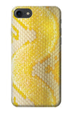 iPhone 7, 8, SE (2020), SE2 Hard Case Yellow Snake Skin