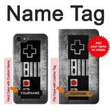 iPhone 7, 8, SE (2020), SE2 Hard Case Game Pad Controller Minimalism with custom name