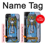 iPhone 7, 8, SE (2020), SE2 Hard Case High Priestess Tarot Card with custom name