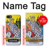 iPhone 7, 8, SE (2020), SE2 Hard Case Tarot Card The Empress with custom name