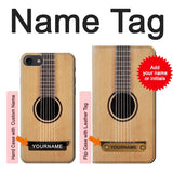 iPhone 7, 8, SE (2020), SE2 Hard Case Classical Guitar with custom name