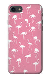 iPhone 7, 8, SE (2020), SE2 Hard Case Pink Flamingo Pattern