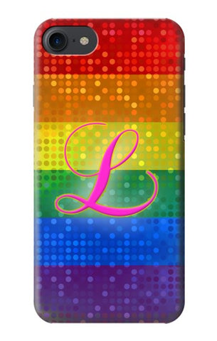 iPhone 7, 8, SE (2020), SE2 Hard Case Rainbow Lesbian Pride Flag