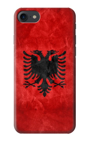 iPhone 7, 8, SE (2020), SE2 Hard Case Albania Red Flag