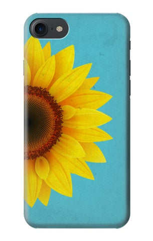 iPhone 7, 8, SE (2020), SE2 Hard Case Vintage Sunflower Blue
