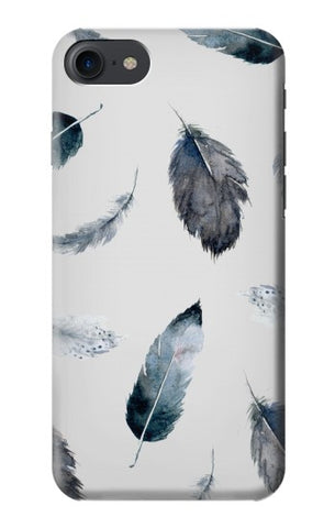 iPhone 7, 8, SE (2020), SE2 Hard Case Feather Paint Pattern