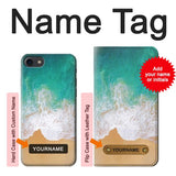 iPhone 7, 8, SE (2020), SE2 Hard Case Sea Beach with custom name