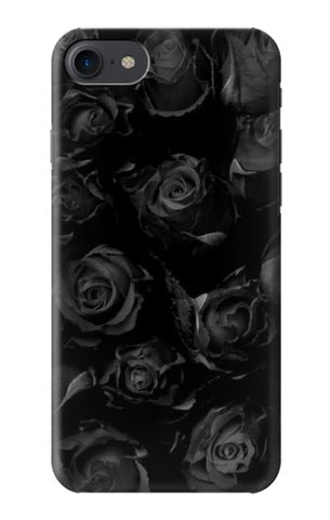iPhone 7, 8, SE (2020), SE2 Hard Case Black Roses