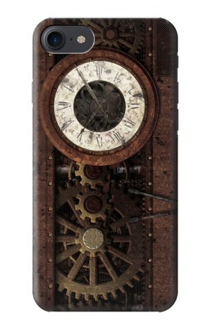 iPhone 7, 8, SE (2020), SE2 Hard Case Steampunk Clock Gears