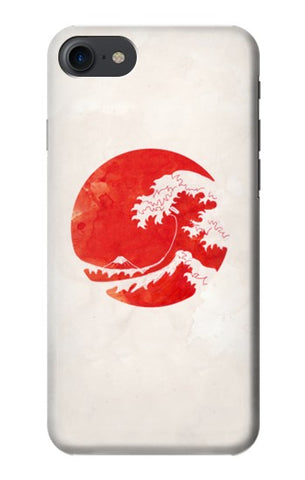 iPhone 7, 8, SE (2020), SE2 Hard Case Waves Japan Flag