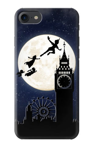 iPhone 7, 8, SE (2020), SE2 Hard Case Peter Pan Fly Fullmoon Night