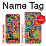 iPhone 7, 8, SE (2020), SE2 Hard Case Colorful Pattern with custom name