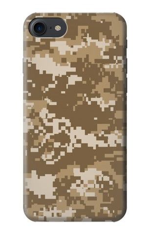iPhone 7, 8, SE (2020), SE2 Hard Case Army Camo Tan