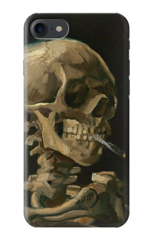 iPhone 7, 8, SE (2020), SE2 Hard Case Vincent Van Gogh Head Skeleton Cigarette