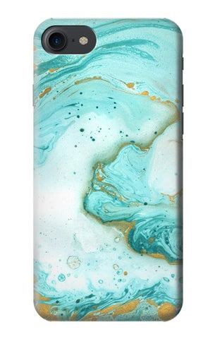 iPhone 7, 8, SE (2020), SE2 Hard Case Green Marble Graphic Print
