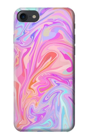 iPhone 7, 8, SE (2020), SE2 Hard Case Digital Art Colorful Liquid