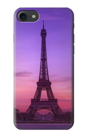 iPhone 7, 8, SE (2020), SE2 Hard Case Eiffel Paris Sunset