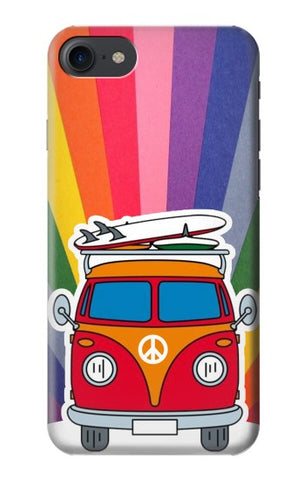 iPhone 7, 8, SE (2020), SE2 Hard Case Hippie Van