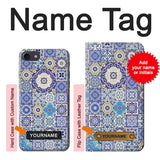 iPhone 7, 8, SE (2020), SE2 Hard Case Moroccan Mosaic Pattern with custom name