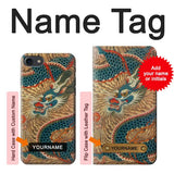 iPhone 7, 8, SE (2020), SE2 Hard Case Dragon Cloud Painting with custom name