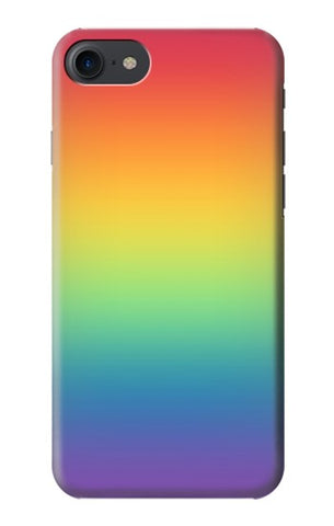 iPhone 7, 8, SE (2020), SE2 Hard Case LGBT Gradient Pride Flag