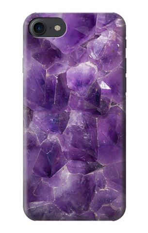 iPhone 7, 8, SE (2020), SE2 Hard Case Purple Quartz Amethyst Graphic Printed
