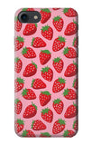 iPhone 7, 8, SE (2020), SE2 Hard Case Strawberry Pattern