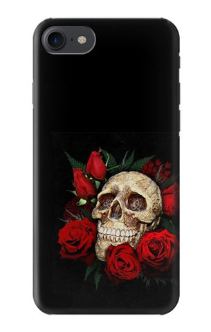 iPhone 7, 8, SE (2020), SE2 Hard Case Dark Gothic Goth Skull Roses