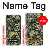 iPhone 7, 8, SE (2020), SE2 Hard Case William Morris with custom name